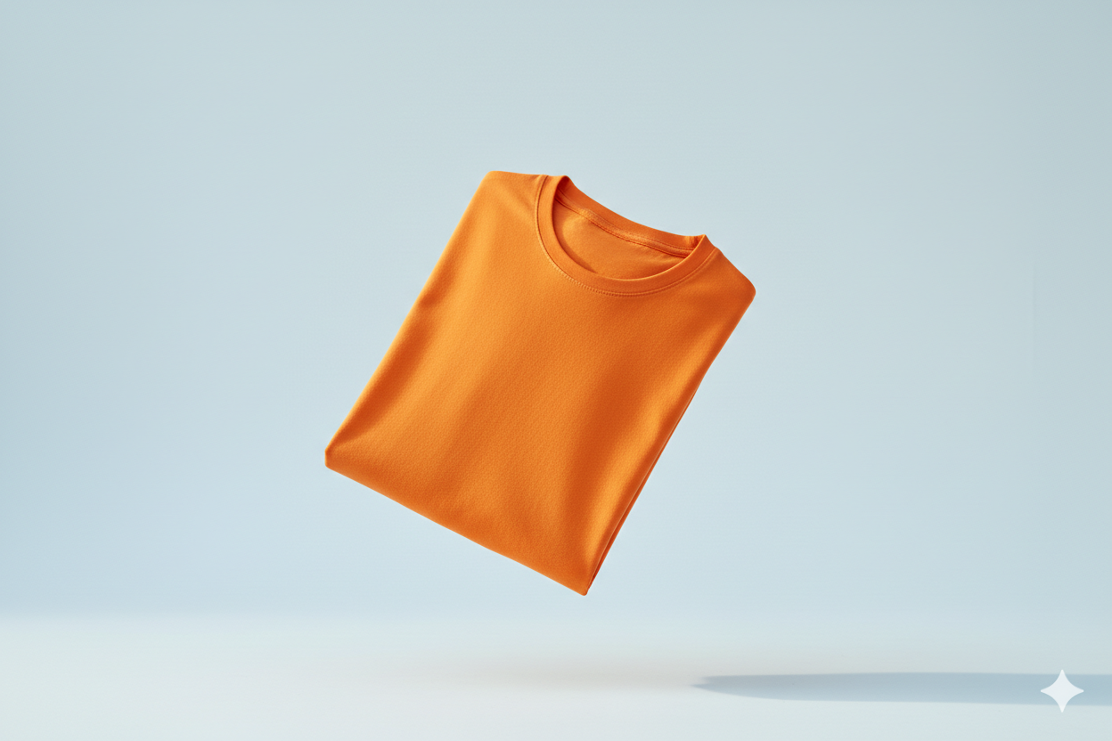 T-shirts orange 600gms