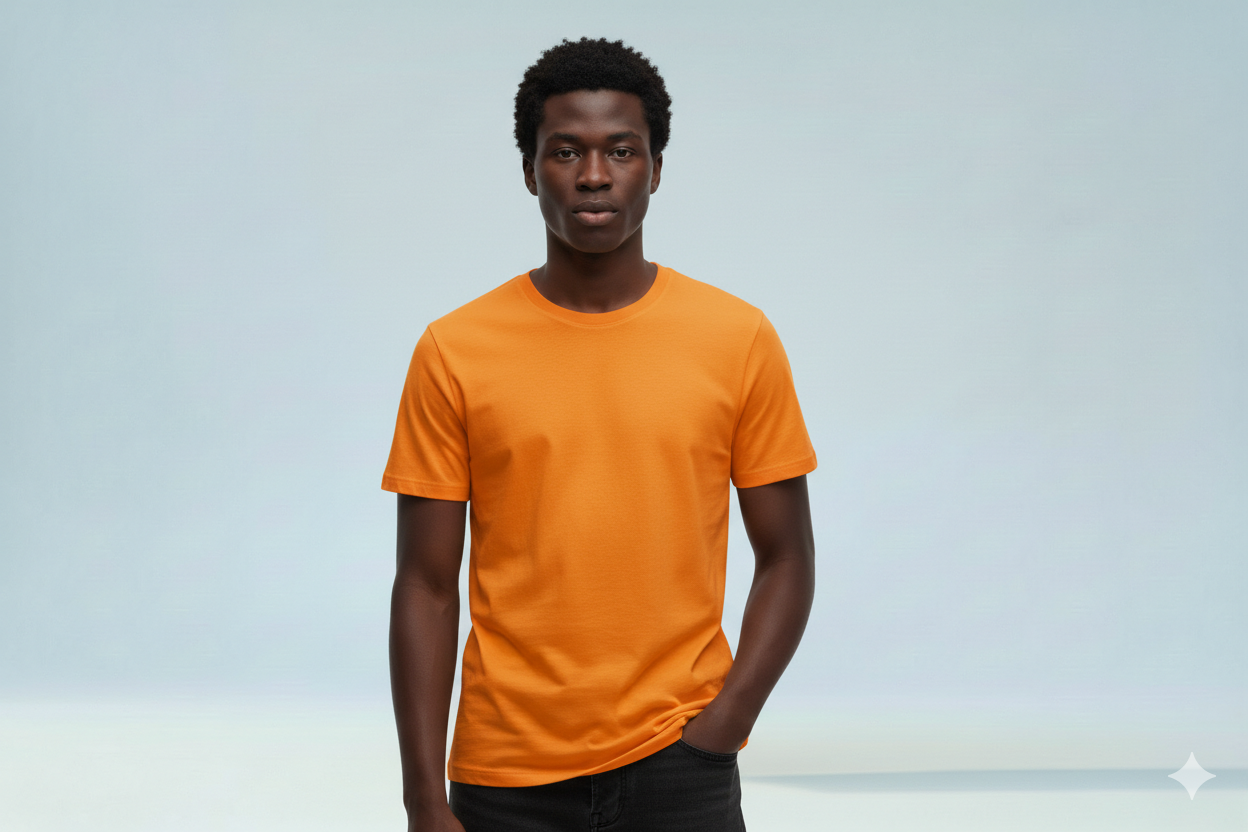 T-shirts jaune 650gms