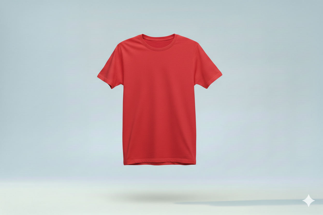 T-shirts rouge 650gms